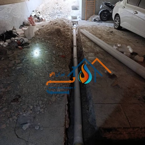 اجرای شبکه جمع آوری فاضلاب