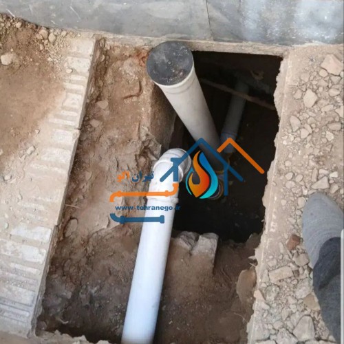 اتصال فاضلاب به اگو